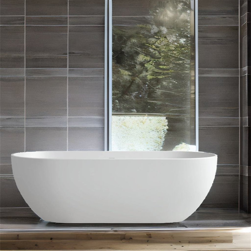 Baignoire autoportante 68,9 po x 30 po