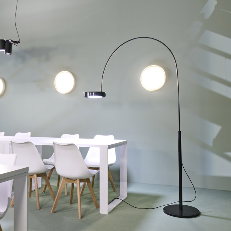 Berlin Outdoor Floor Lamp, Green/Black