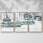 Ferry bateaux I, reproduction sur toile 3 pièces-408983915-408983917