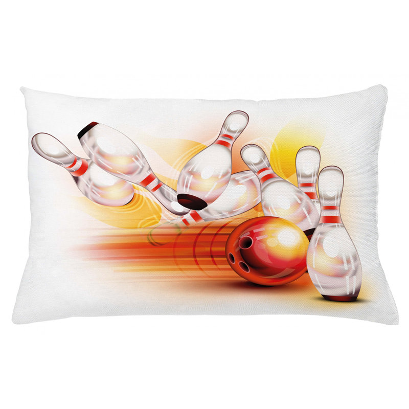 Housse de coussin décoratif d’intérieur/d’extérieur à la soirée bol, 16 po x 26 po