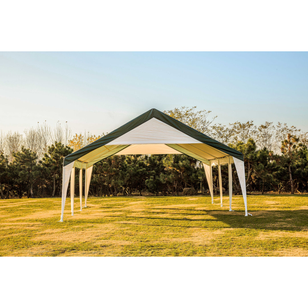 20 Ft. W x 20 Ft. D Metal Party Tent WEATHERFAST