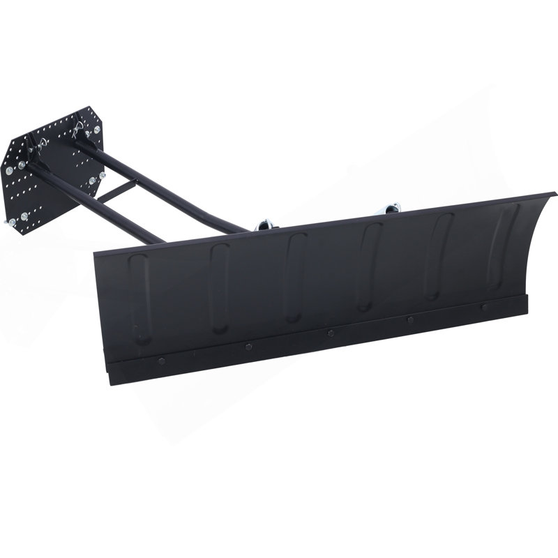 ENSEMBLE DE PELLE À NEIGE UNIVERSEL POUR VTT / UTV, Système de chasse-neige pour VTT, Ensemble de fixation universelle pour lame en acier 55 po