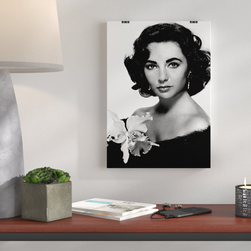 Elizabeth Taylor - Frameless Print, 42cm H x 29.7cm W