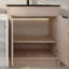 Freestanding Bathroom Cabinet (72 Inches), With Black Ceramic Sink And Storage Cabinet, Supported By Soft-close Doors, Fits Large-space Bathrooms