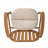 Outdoor Patio Acacia Wood Patio Armchair