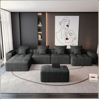 Canapé modulaire surdimensionné Modern