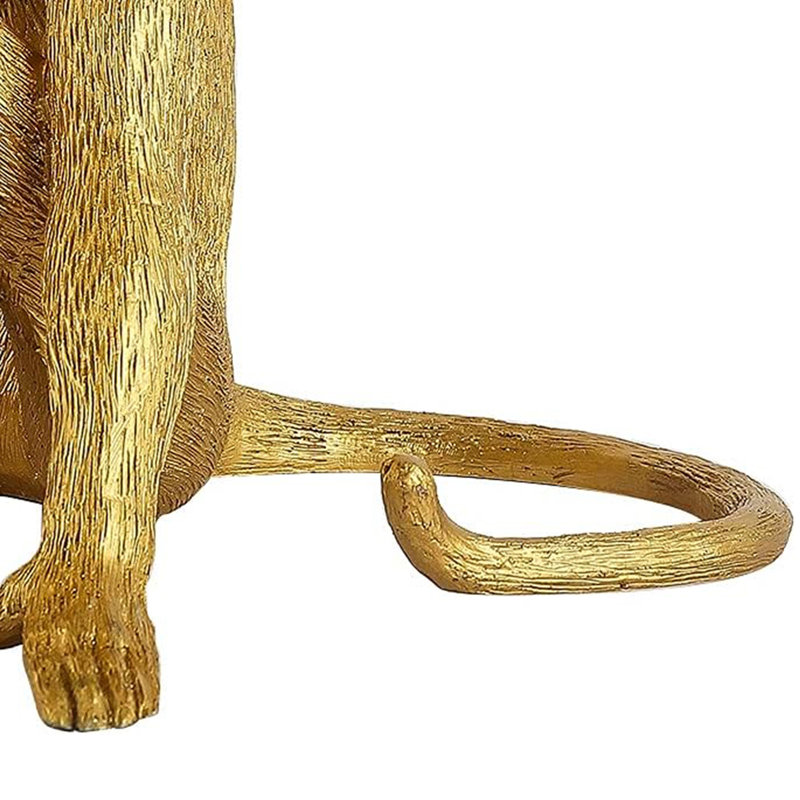 12.6" Resin  Monkey Table Light  Monkey Lighting Fixture E26 Base(Not included)