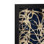 Boîte rectangulaire décorative rectangulaire en papier de riz, 15,5 po x 55 po, transitionnelle, 2, bleu et blanc, 40% ps, papier, verre, velours 15,5 po x 55 po, style transitionnel, blanc bleu, 15%