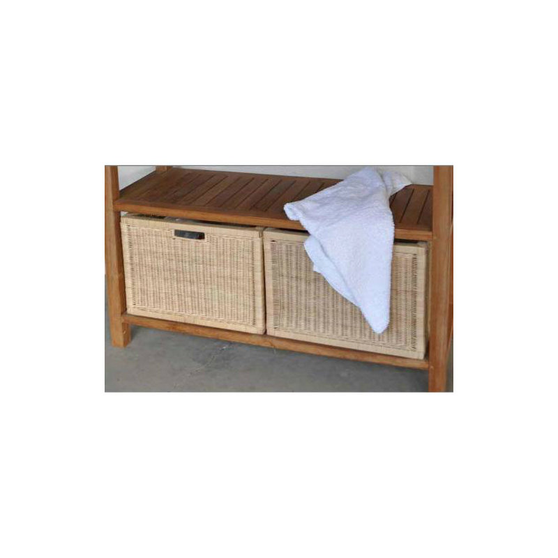 2-PC WICKER BASKETS FOR SPA-4720
