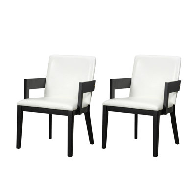 Ensemble de 2 chaises de salle à manger rembourrées