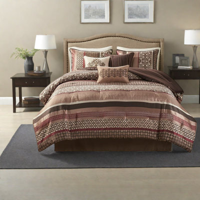 Ensembles de literie de luxe en jacquard de polyester pour chambre à coucher