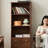 Pure solid wood black walnut bookcase