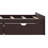L-Shaped Platform Bed With Trundle,Drawers And Built-In Desk-1700927487
