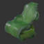 Statue taille feuille