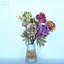 Arrangement floral de pivoines mixtes 24 po H 24 po avec longues tiges pour décoration de table de remplissage de vase