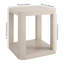 Table d'appoint carrée en aulne Sophiaisabelle-1557917634