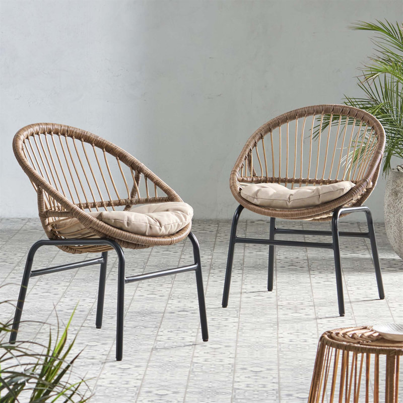 Chaise Edgar (ensemble de 2)