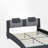 Upholstered Platform Bed With Led Light-841088954-841088933