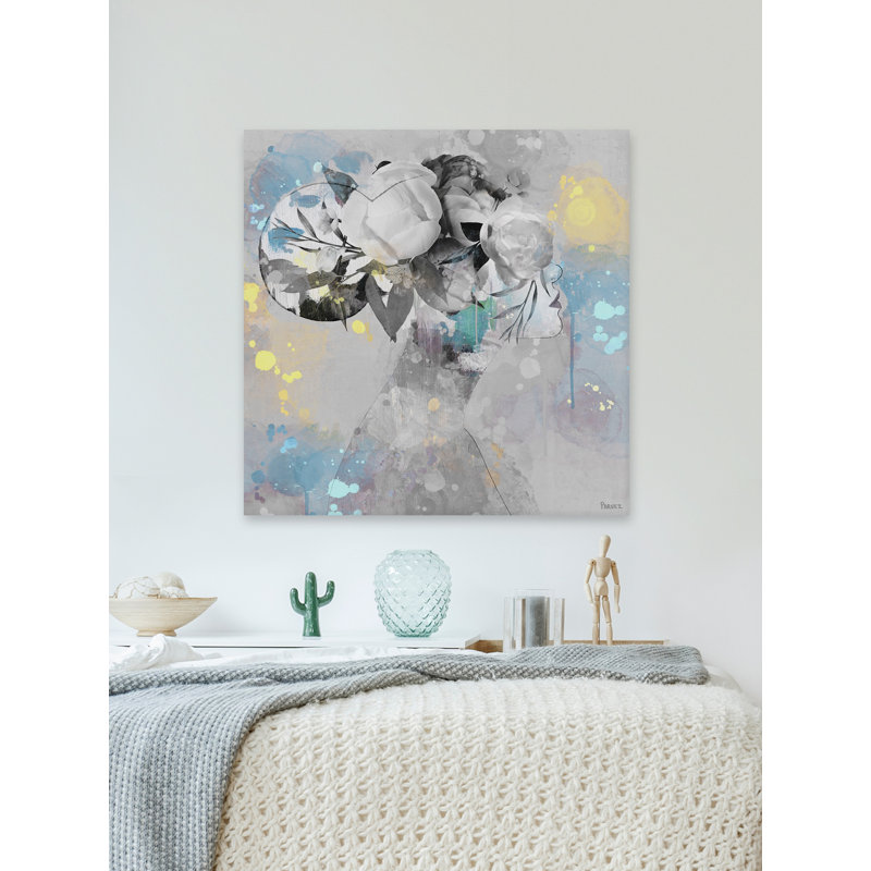 Elegant Bun II by Parvez Taj - 1 Piece Wrapped Canvas Painting, 122cm H x 122cm W
