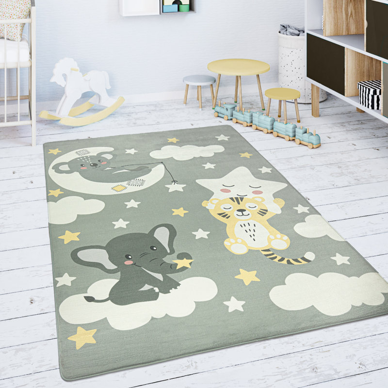 Claytor Grey Rug, Rectangle 120 x 160cm