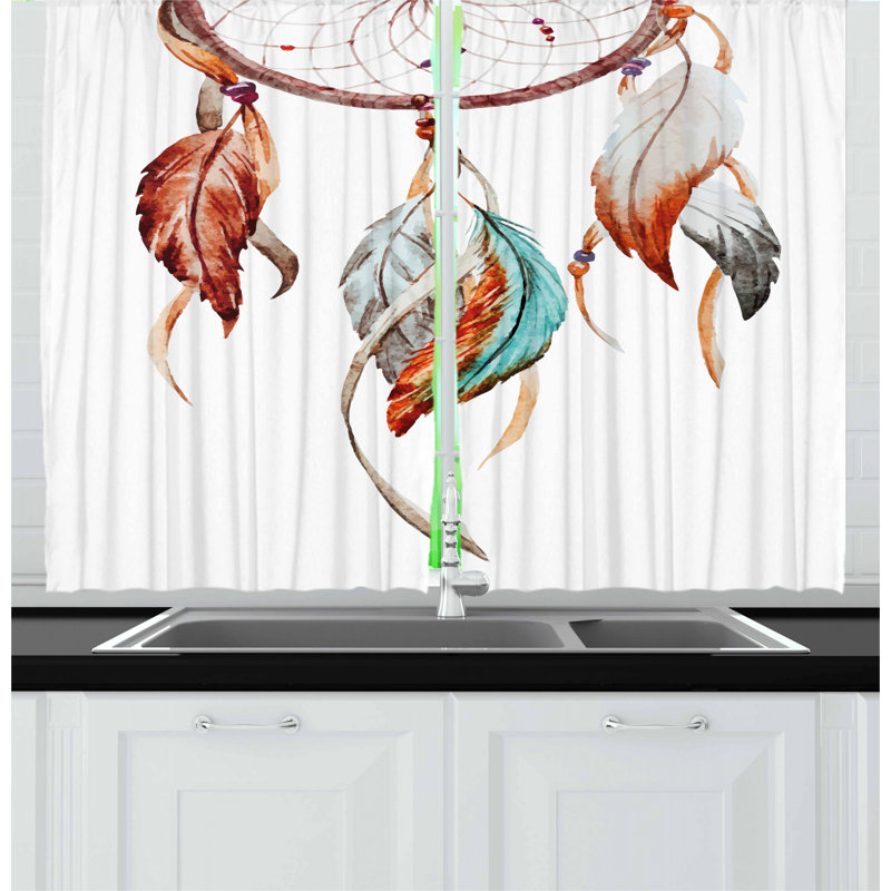 Pointed Kitchen Curtain