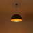 Kyrek 1-Light Iron Dome Pendant -2137744288-2139076445