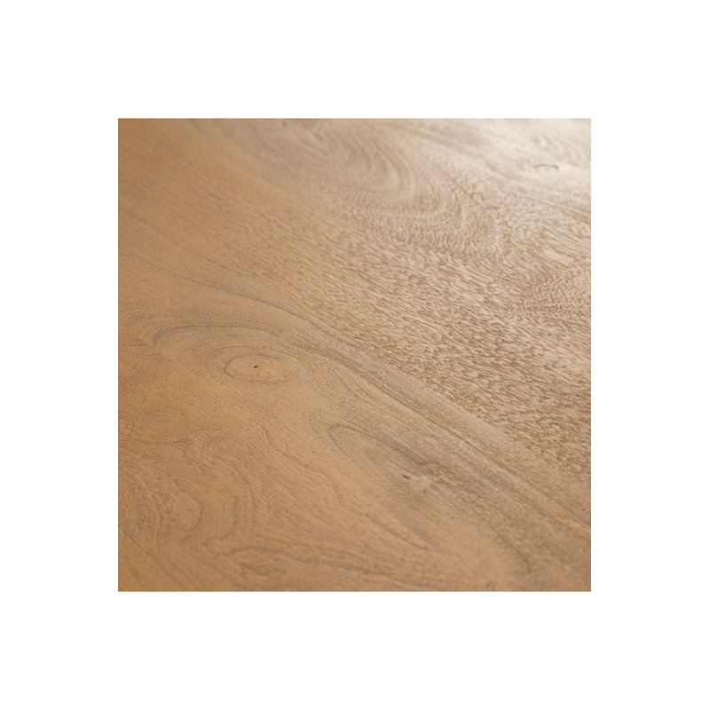 Coco Round Solid Wood Dining Table, Natural
