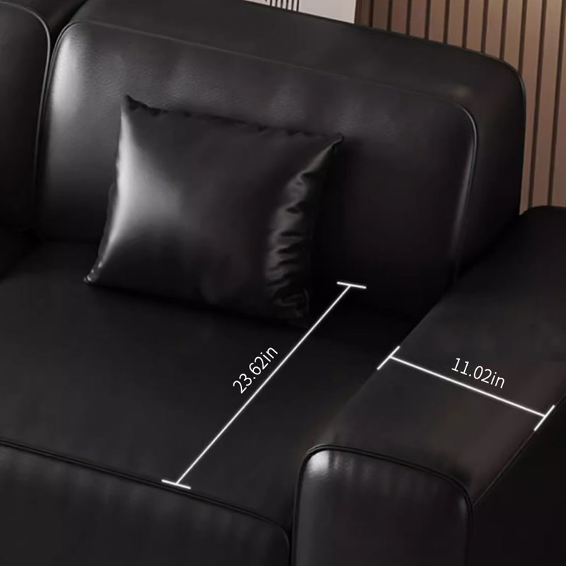 Canapé de bureau italien luxueux et confortable
