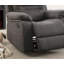 Fauteuil à bascule inclinable et oscillant contemporain avec revêtement respirant