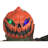 Haunted Hill Farm 80 In. Life-Size Poseable Pumpkin Scarecrow, Halloween Animatronic with Touch Activated Lights and Sound