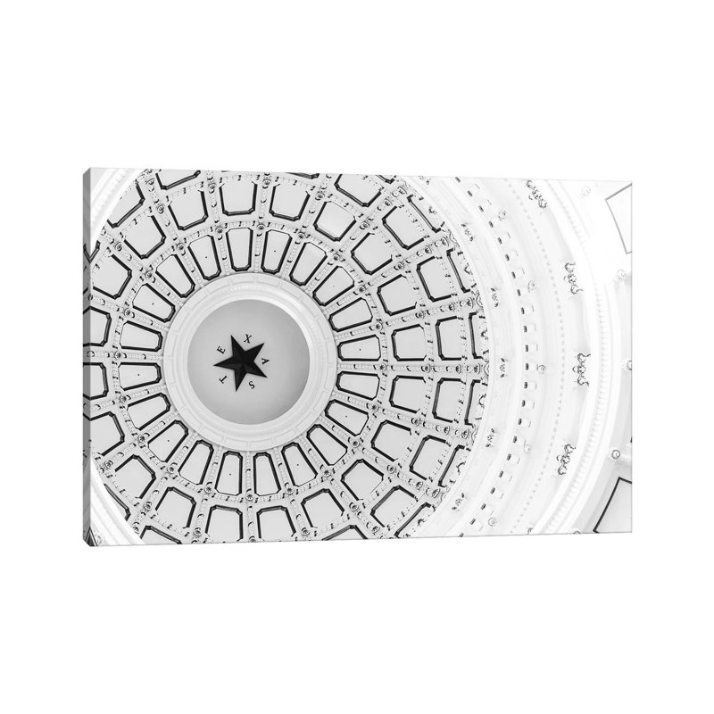Lone Star III by Ann Hudec - Wrapped Canvas Print, 20.32 cm H x 30.48 cm W