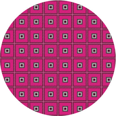 Tapis décoratif mauves à motifs
