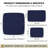 Delain Hokku Designs 20 - Piece Outdoor 4'' Cushion Cover-1280087870