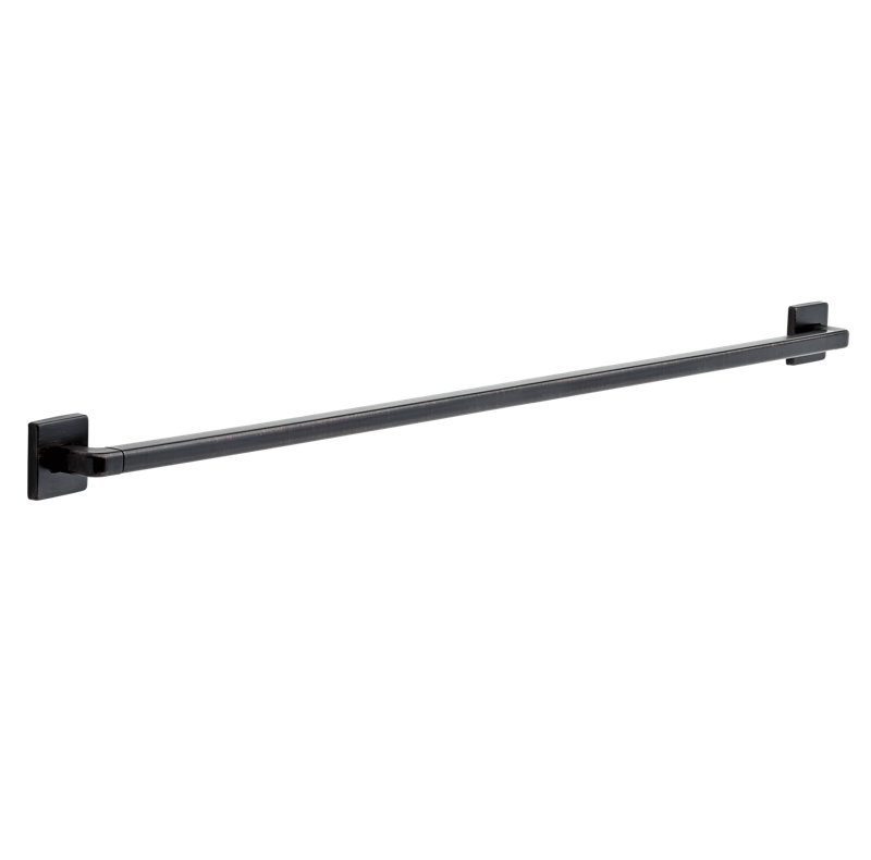 Pivotal Angular Modern Decorative 42" Grab Bar, Venetian Bronze