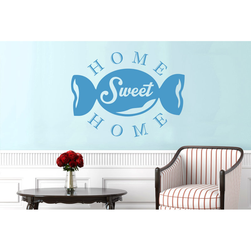 Non-Wall Damaging Wall Decal, Blue, Medium
