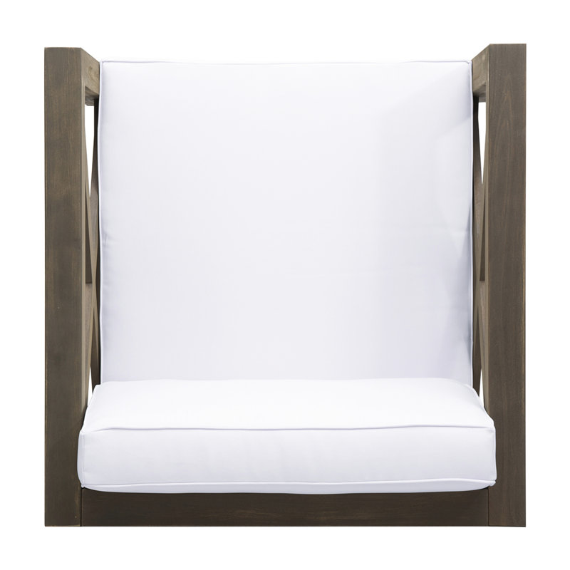 Fauteuil club, Perspectives du milieu du siècle, bois, gris + eau blanche - fabrication en bois de porte-queue de cheval, gaine en cuir