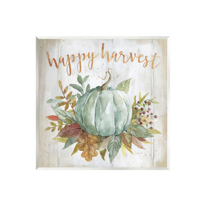 «Happy Harvest Seasonal Pumpkin», art mural par Livi Finn