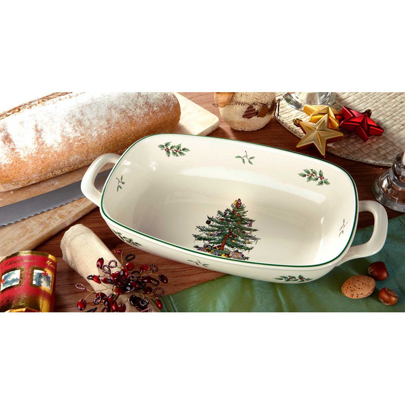 Spode, Christmas Tree - Bread Basket