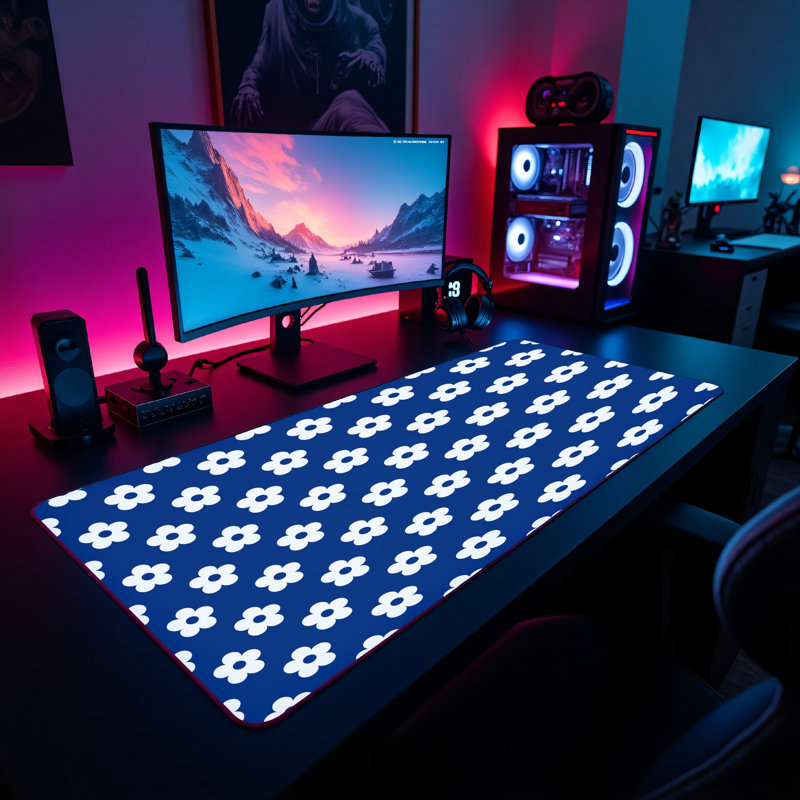 Polyester Desk Pad, 23.6x13.8