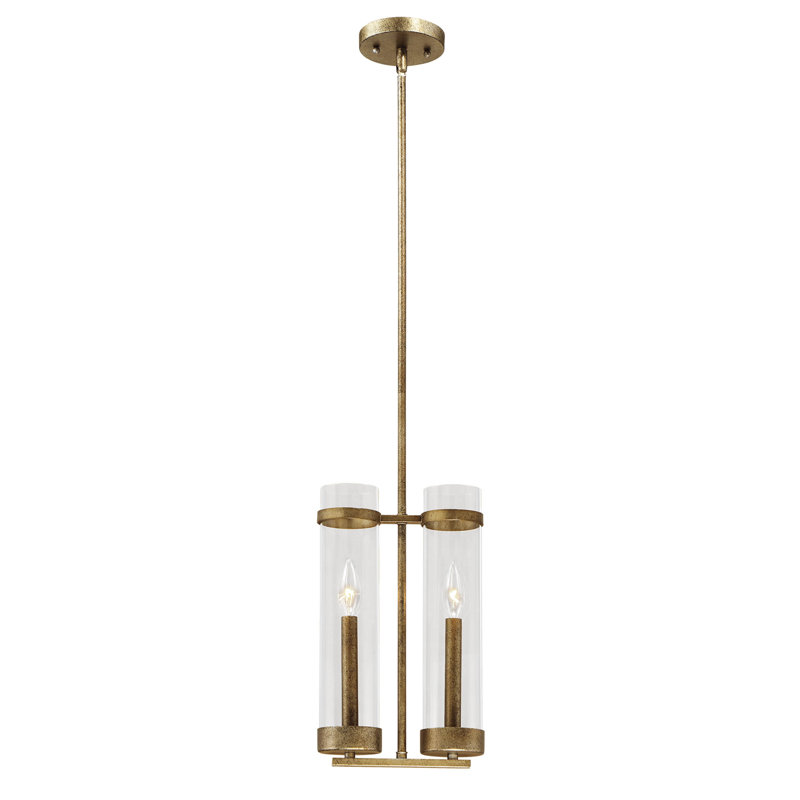 Pineiro 2 - Light Kitchen Island Pendant, Vintage Gold