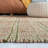 Sollars Striped Flatweave Green/Natural Area Rug-250817541