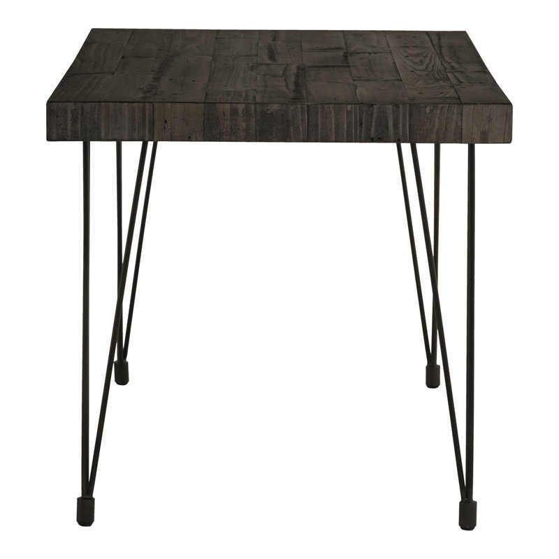 Boneta Dining Table, Dark Gray