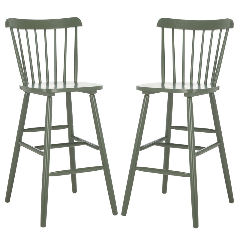 Tabouret Cerian, Tabouret de bar (siège d'une hauteur de 30,08 po), Vieux vert