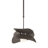 Hibiscus 1 - Bulb 12.9" H Outdoor Pendant-49446552-102348056