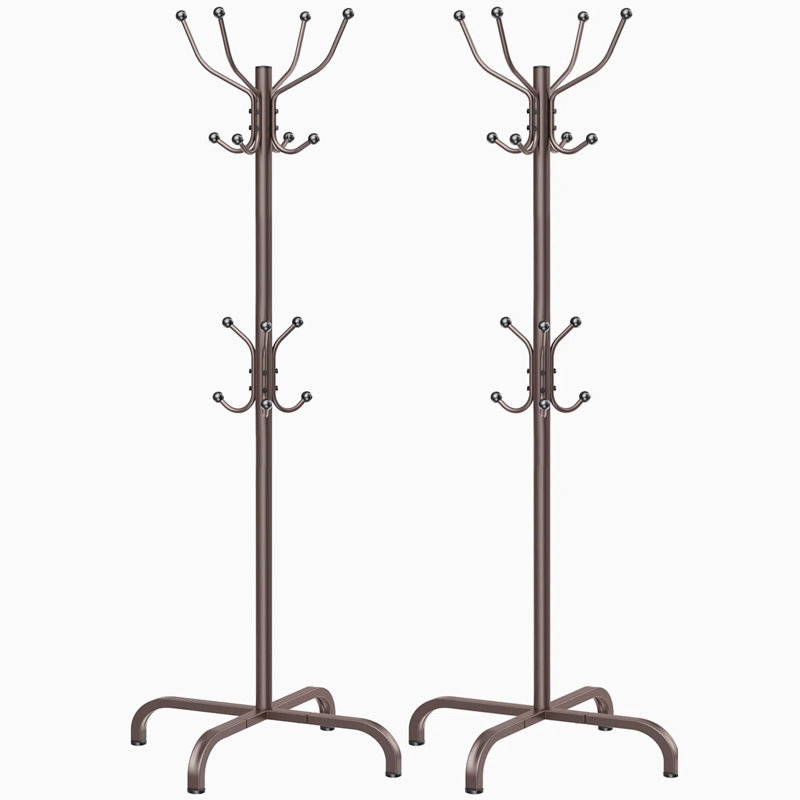 Home Coat Hanger, Steel,  (Set Of 2)