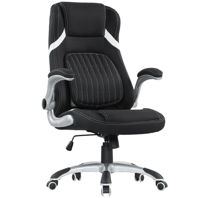 17 Stories Reggan Office Chair, Black