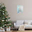 Arbre de Noël pastel sur estampe numérique bleue, design par Arlington Prints-1571221338-1571221339