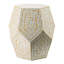 Tabouret Hexagonal Capiz