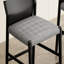 Chaise d'appoint noire à dossier solide (ensemble de 2)-1995436954-1995436952