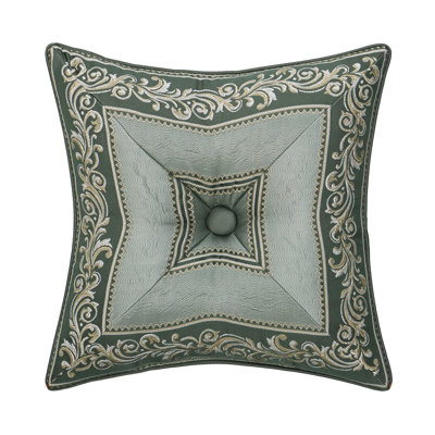 Coussin décoratif carré 18 po Alina